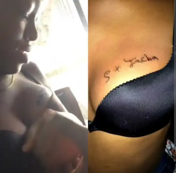 BBNaija: Nigerian Lady Tattoos Tacha